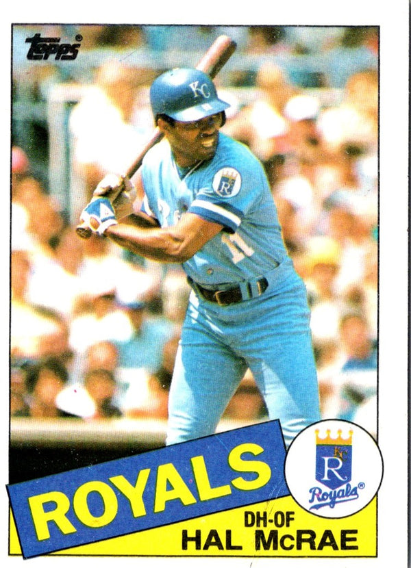 1985 Topps Hal McRae #773