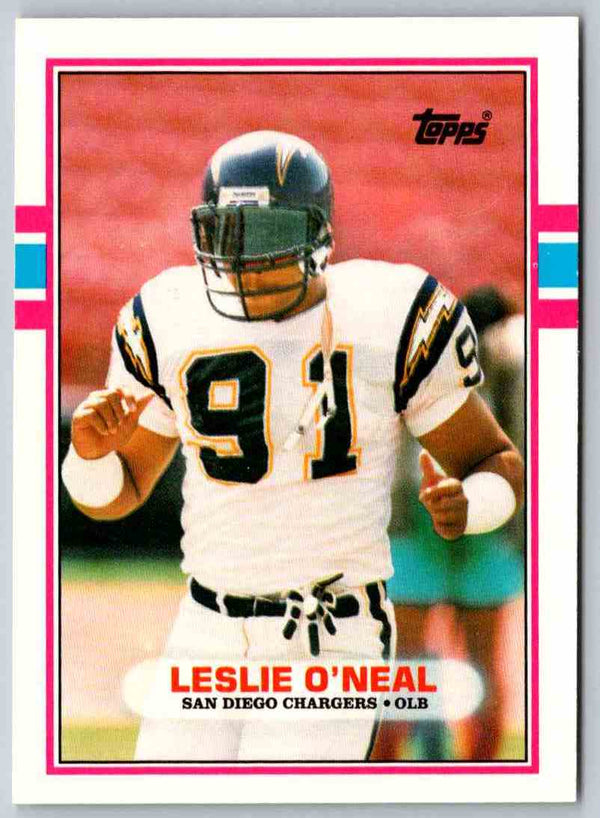 1989 Topps Leslie O'Neal #73T