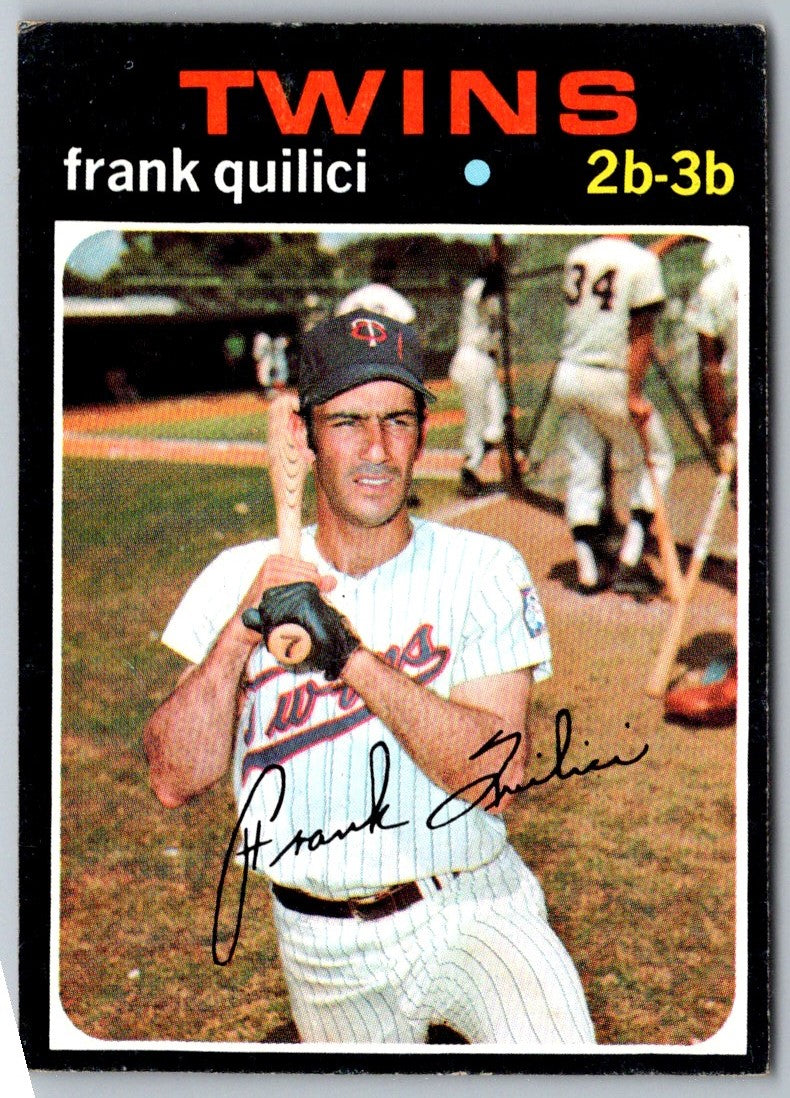 1971 Topps Frank Quilici