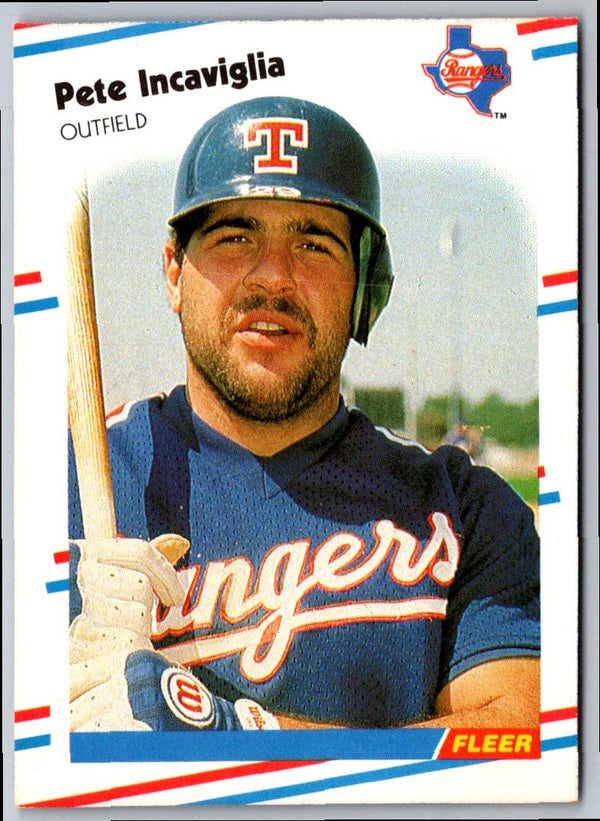 1988 Fleer Pete Incaviglia #470