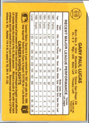 1986 Donruss Gary Lucas