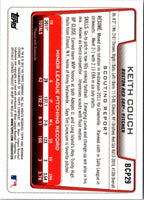 2012 Bowman Chrome Prospects Keith Couch #BCP29