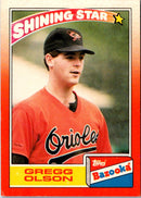 1990 Topps Bazooka Gregg Olson