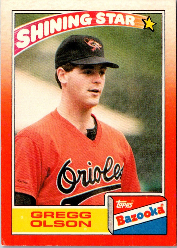 1990 Topps Bazooka Gregg Olson #11
