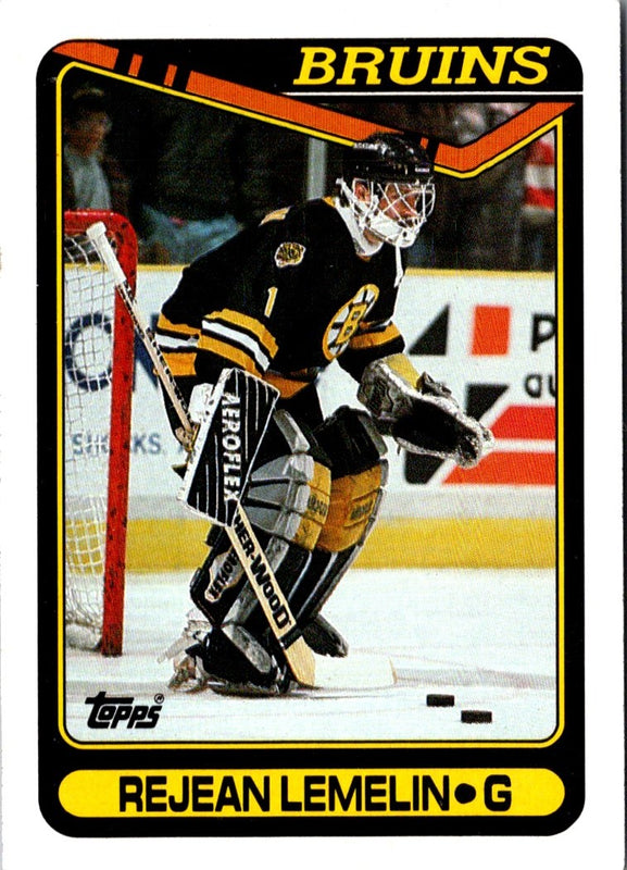 1990 Topps Rejean Lemelin #343