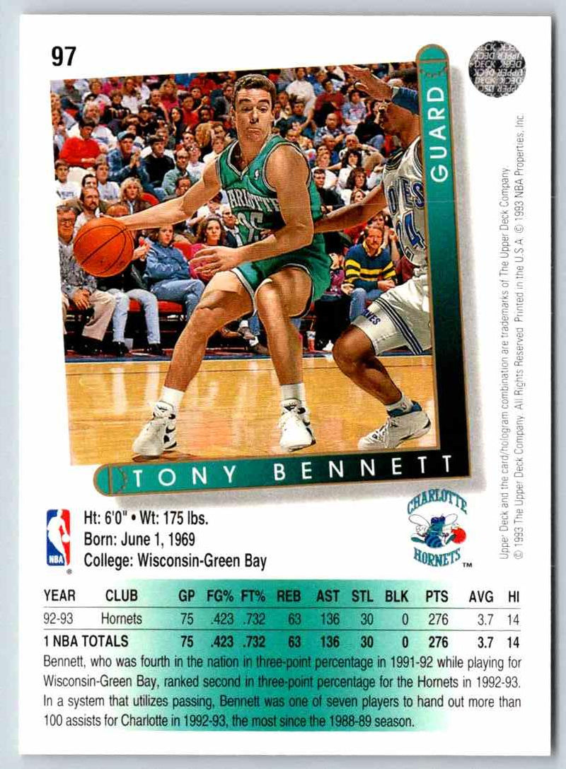 1993 Upper Deck Tony Bennett