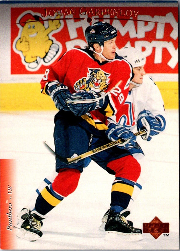 1995 Upper Deck Johan Garpenlov #129