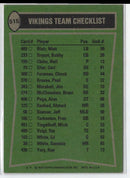 1978 Topps Chuck Foreman/Sammie White/Bobby Bryant/Carl Eller