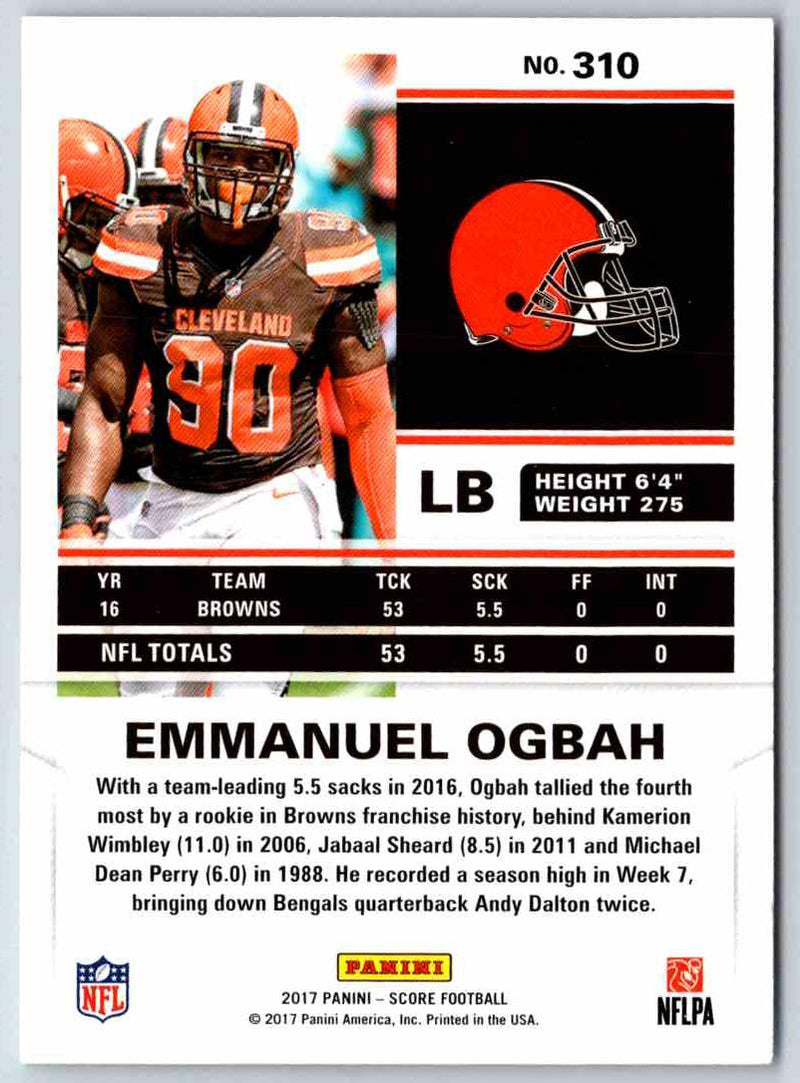 2017 Score Emmanuel Ogbah