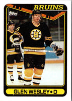 1990 Topps Glen Wesley #379