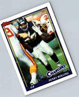 1991 Topps Football Henry Rolling #437