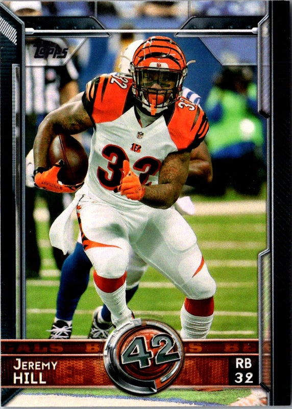 2015 Topps Jeremy Hill #370