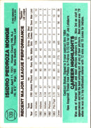 1984 Donruss Sid Monge