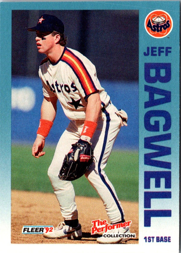 1992 Fleer 7 Eleven/Citgo The Performer Jeff Bagwell #19