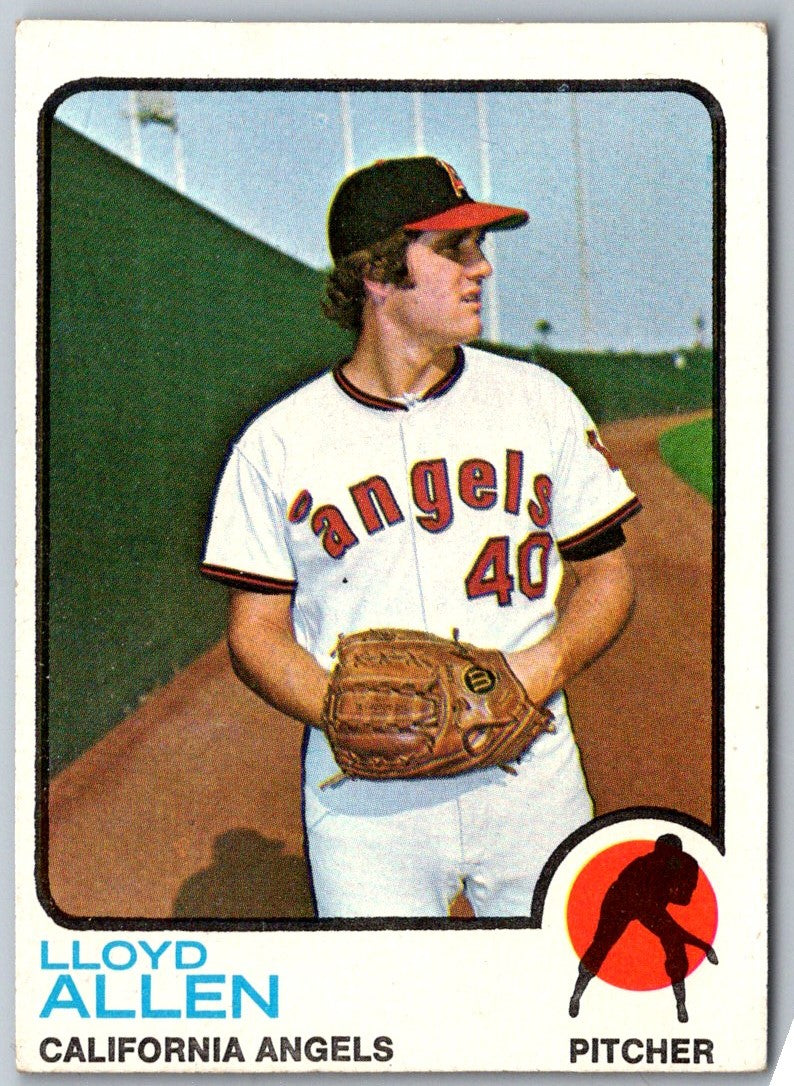 1973 Topps Lloyd Allen