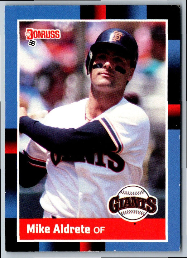 1988 Donruss Mike Aldrete #362