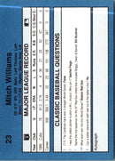 1990 Classic Blue Mitch Williams