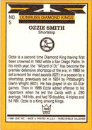 1987 Diamond kings Ozzie Smith