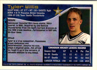 1997 Bowman CHL Tyler Willis #87