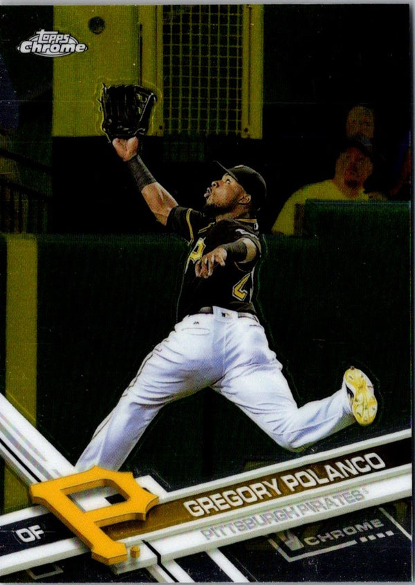 2017 Topps Chrome Gregory Polanco #62