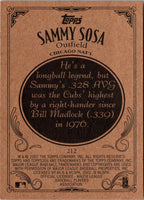 2002 Topps 206 Sammy Sosa #212