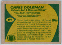 1989 Topps Chris Doleman #84