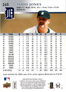2008 Upper Deck Todd Jones