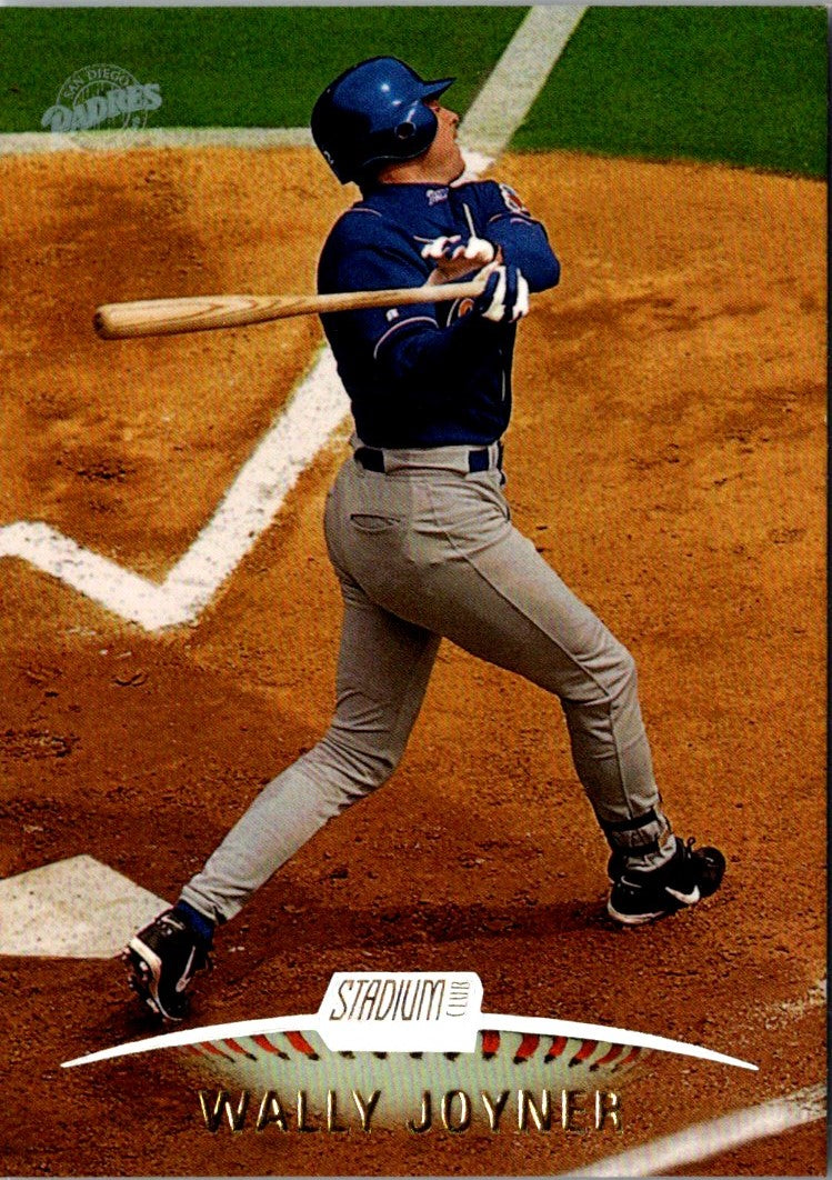 1999 Stadium Club Wally Joyner