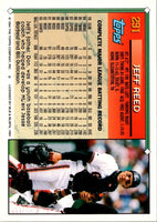 1994 Topps Jeff Reed #291