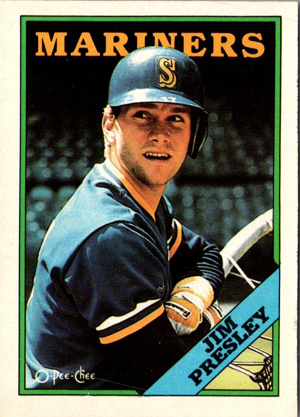 1988 O-Pee-Chee Jim Presley #285