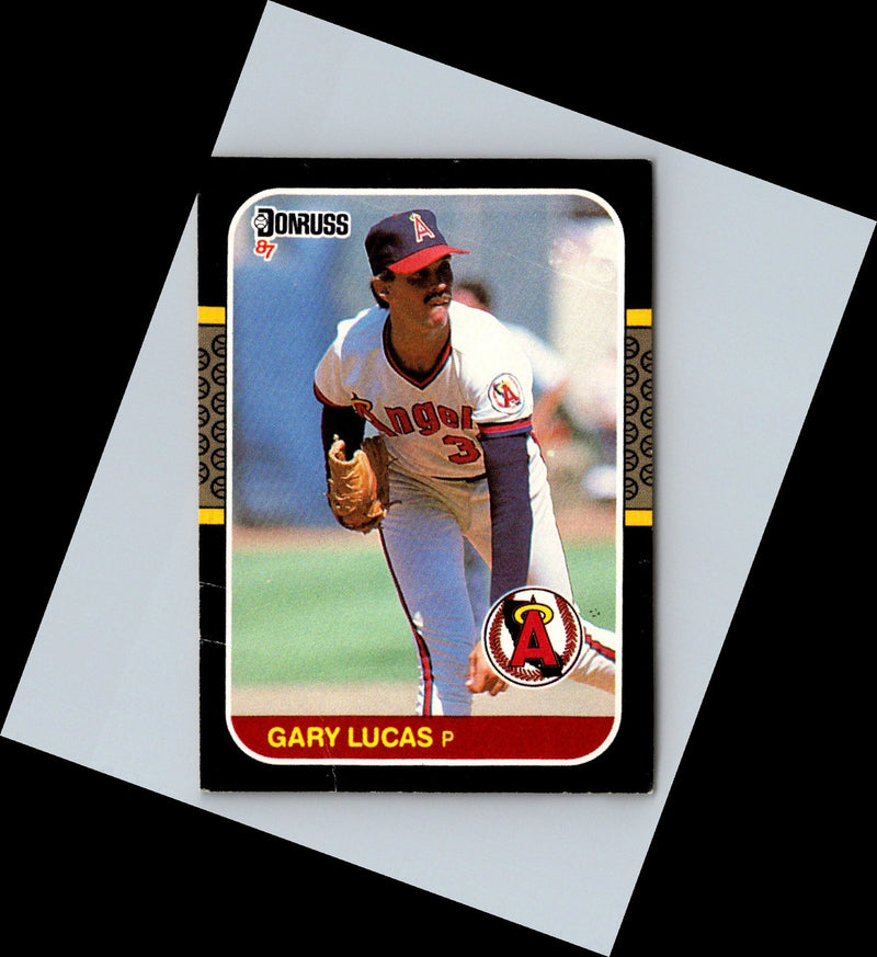 1986 Donruss Gary Lucas