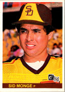 1984 Donruss Sid Monge