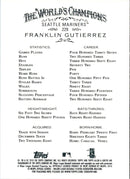 2010 Topps Allen & Ginter Franklin Gutierrez