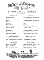 2010 Topps Allen & Ginter Franklin Gutierrez #229
