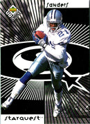 1998 UD Choice StarQuest Gold Deion Sanders