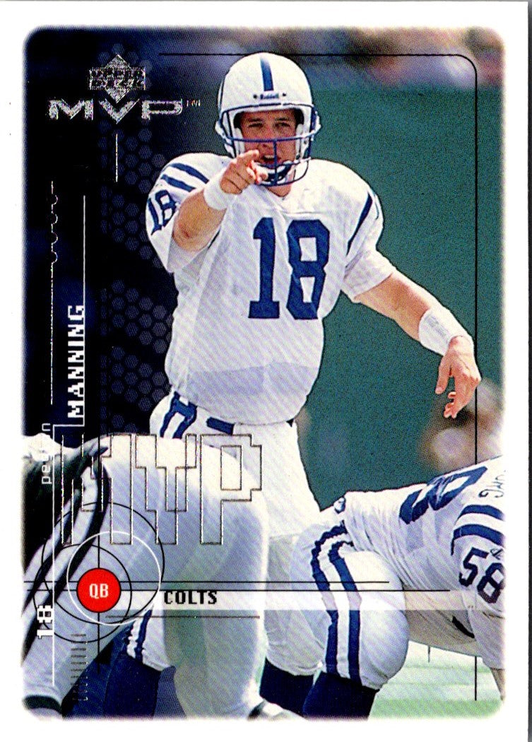 1999 Upper Deck MVP Peyton Manning