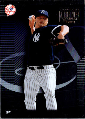2001 Donruss Signature Roger Clemens #71