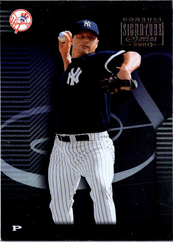 2001 Donruss Signature Roger Clemens #71