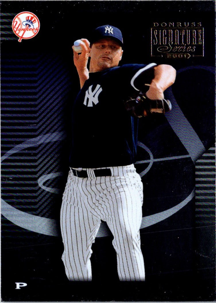 2001 Donruss Signature Roger Clemens