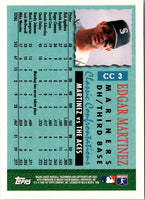 1996 Topps Classic Confrontations Edgar Martinez #CC3