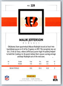 2018 Panini Malik Jefferson