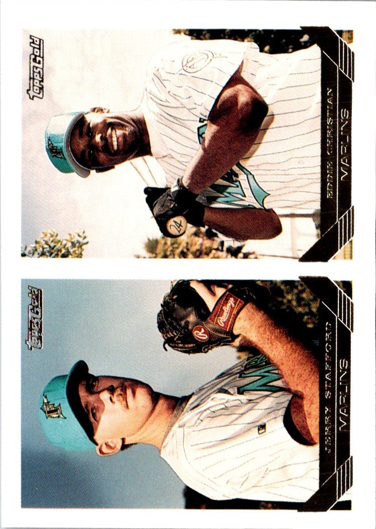 1993 Topps Gold Jerry Stafford/Eddie Christian