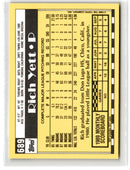 1990 Topps Tiffany Rich Yett