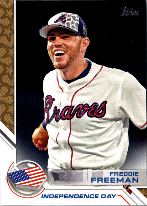 2017 Topps Independence Day Freddie Freeman #ID-21