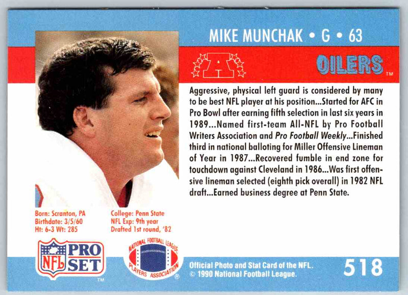 1992 Proset Mike Munchak