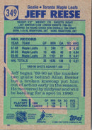 1990 Topps Jeff Reese