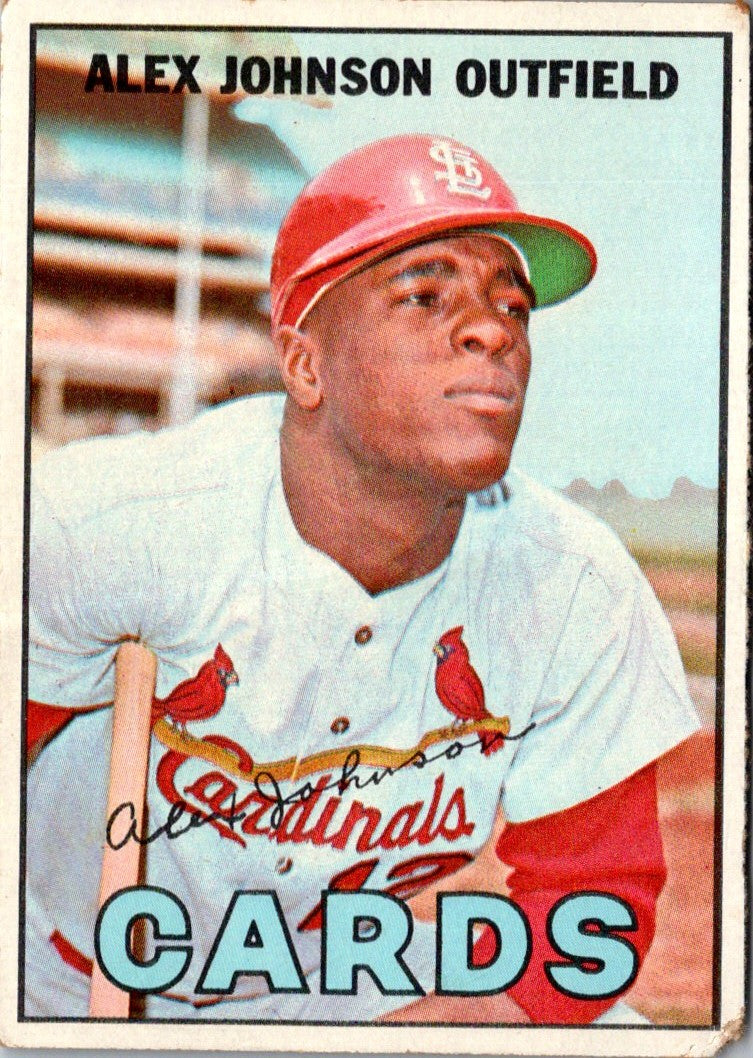 1967 Topps Alex Johnson