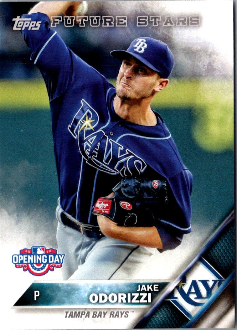 2016 Topps Opening Day Jake Odorizzi