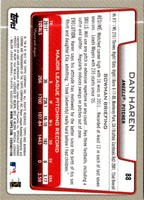 2012 Bowman Chrome Dan Haren #88