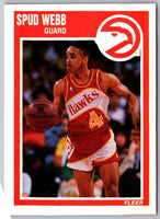 1989 Fleer Spud Webb #6